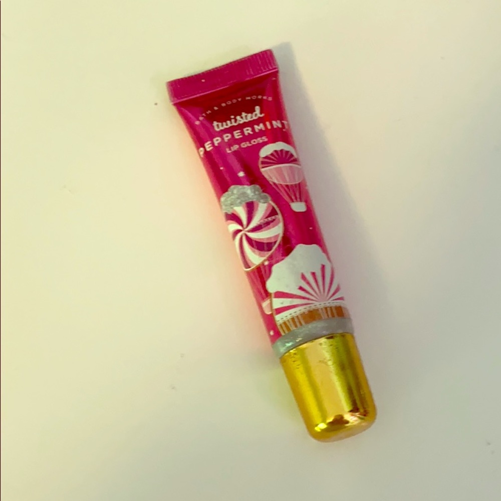 UNUSED twisted peppermint lipgloss